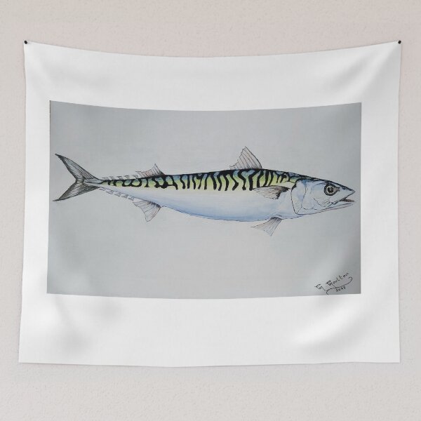Item preview, The Mackerel  designed and sold by Mackenzie Moulton International Artist .