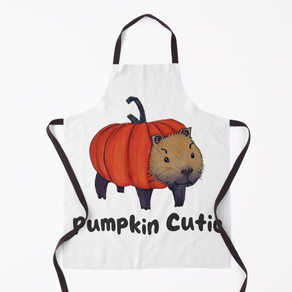 Item preview, Pumpkin cutie cute capybara halloween designed and sold by CuteCapybara.