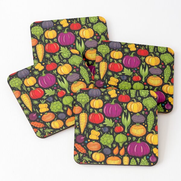 Item preview, Modern design with fruit and vegetable motifs reminiscent of autumn. designed and sold by Pflugart.