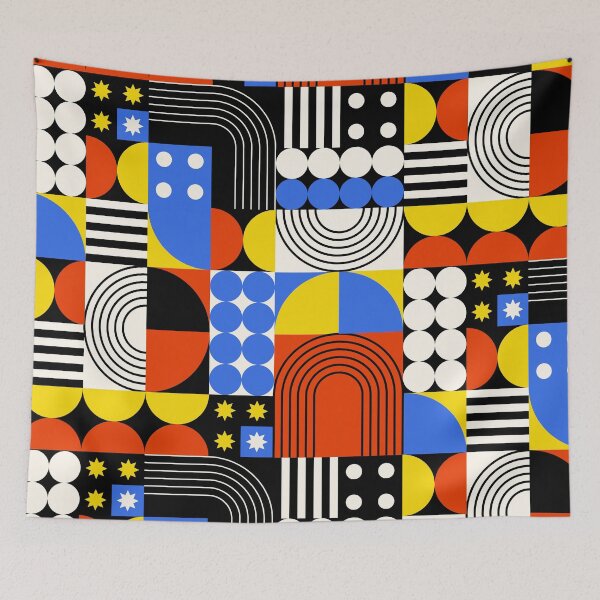 Item preview, Geometric Mosaic Pattern designed and sold by Vector Scout Lab.