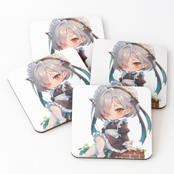 Item preview, Cute Chibi Maid designed and sold by Bocchi-Miyazuki.