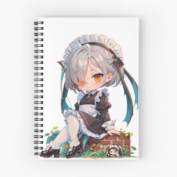 Item preview, Cute Chibi Maid designed and sold by Bocchi-Miyazuki.