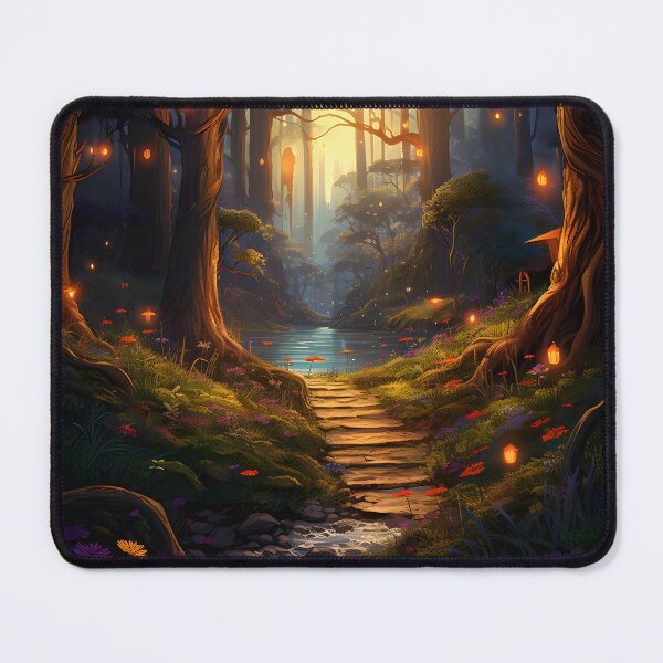 Item preview, Enchanted Forest at Dusk | Sketch designed and sold by Shirtastically.