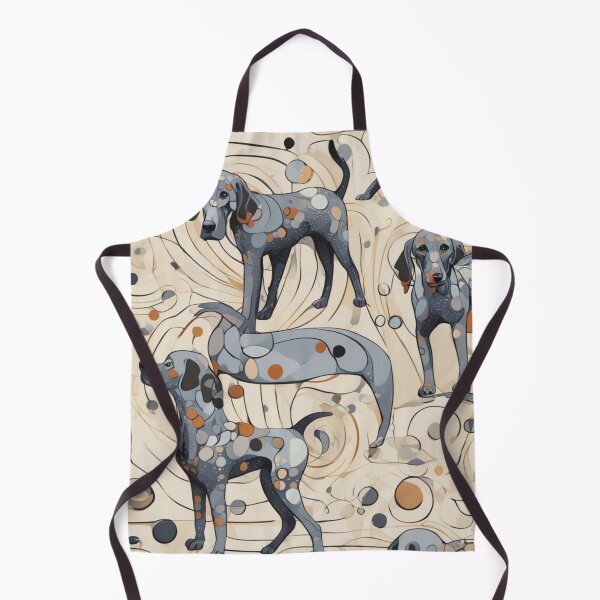 Item preview, Weimaraner Dog  Swirls and Wavy designed and sold by purplesensation.