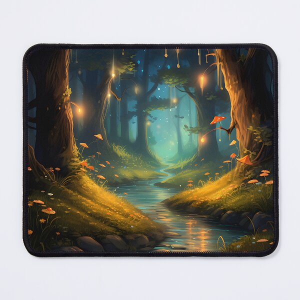 Item preview, Enchanted Forest at Dusk | Sketch designed and sold by Shirtastically.