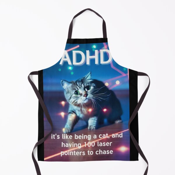 Item preview, ADHD - Cat Confusion... designed and sold by MagpieMoore.