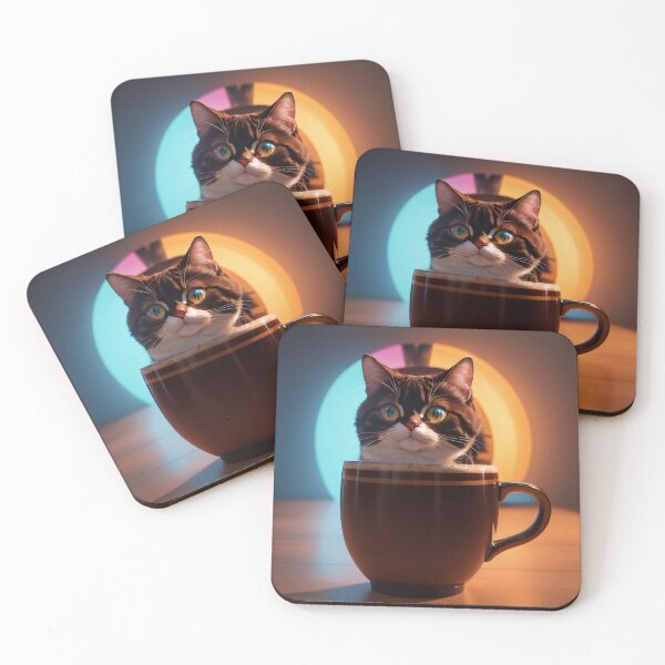 Item preview, Coffee Cat 6 designed and sold by ThanaDesign.
