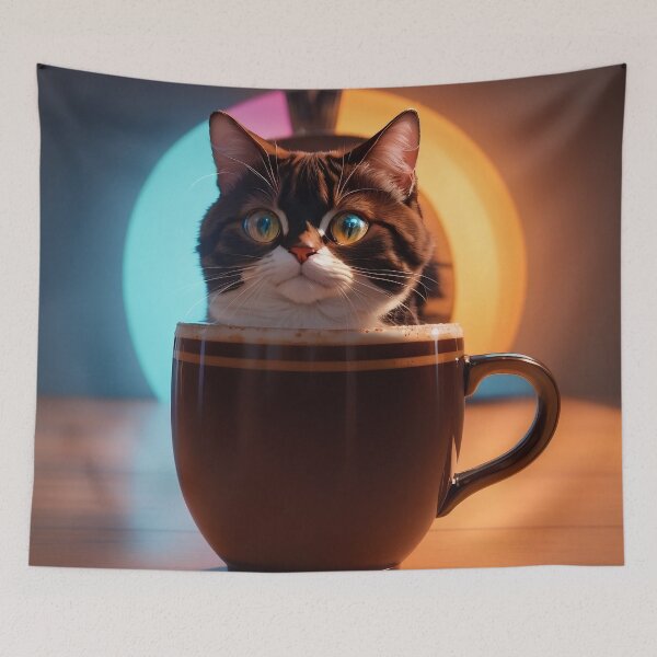 Item preview, Coffee Cat 6 designed and sold by ThanaDesign.