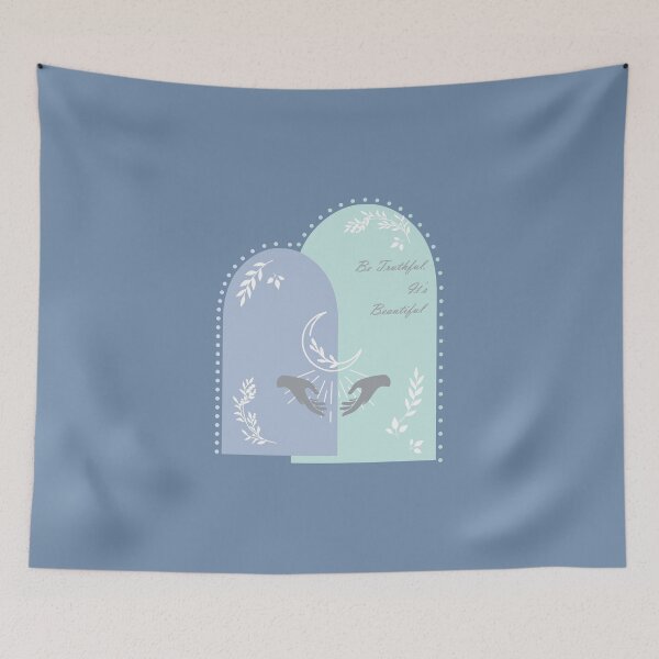 Item preview, Beautiful Moon Night (Blue tone) designed and sold by PriestArt.