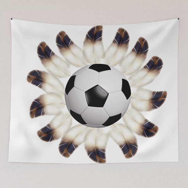 Item preview, Feather foot ball designed and sold by HasinthaRed.