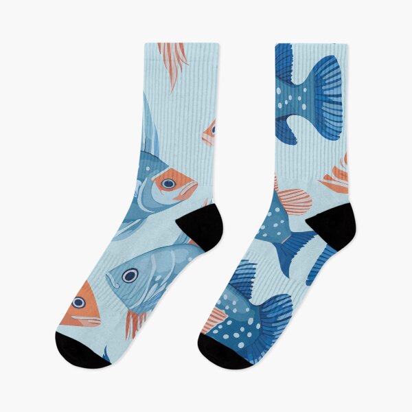 Item preview, Abstract fish pattern designed and sold by StevenHignell.