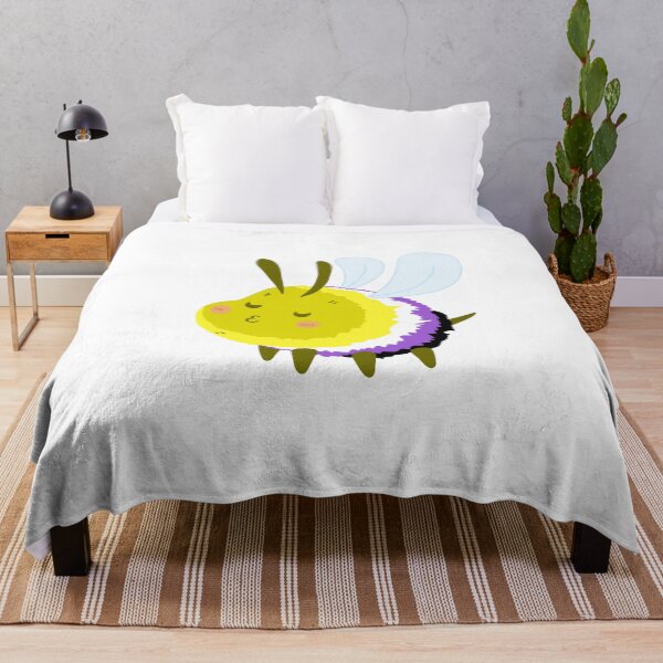 Item preview, Subtle Non Binary LGBTQ Pride Bee designed and sold by GM-666.