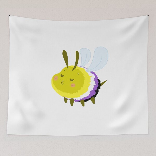 Item preview, Subtle Non Binary LGBTQ Pride Bee designed and sold by GM-666.