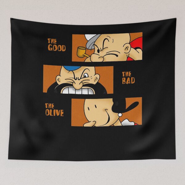 Item preview, Funny Western The Good The Bad Popeye Movie Parody designed and sold by ArtStoreKramer.