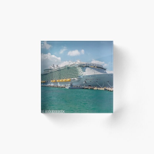 Harmony of the Seas Acrylic Block