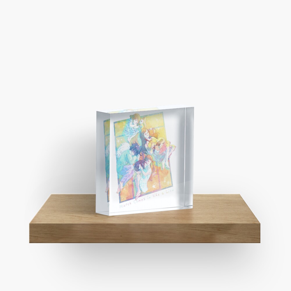 Sangatsu no Lion - Nap in spring Acrylic Block