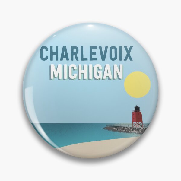 Item preview, Charlevoix Michigan  designed and sold by AdventureModa.