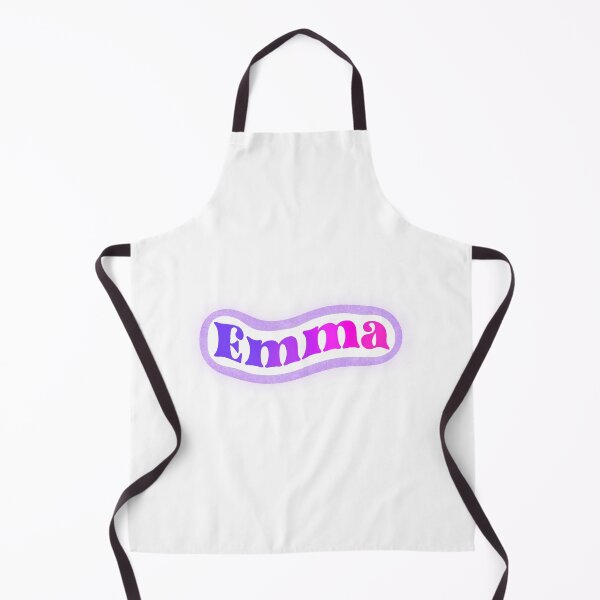 Item preview, Emma Name Sticker Purple Gradient designed and sold by NataGerken.