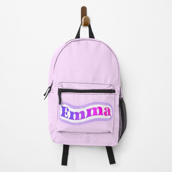 Item preview, Emma Name Sticker Purple Gradient designed and sold by NataGerken.