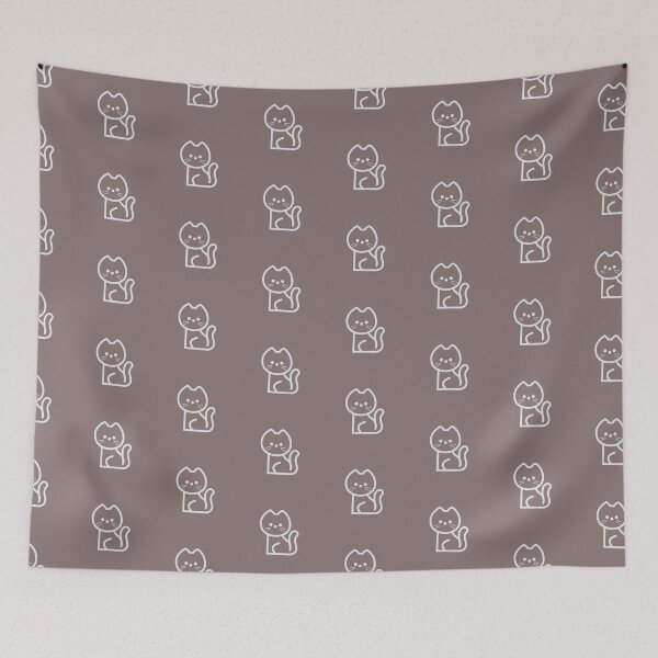 Item preview, Cartoon cat pattern designed and sold by Chirayu1111.