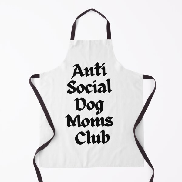 Item preview, Anti Social Dog Moms Club | Classic T-Shirt, Sticker designed and sold by NicolasGlowArt.
