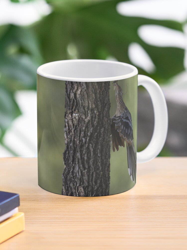 Thumbnail 1 of 6, Coffee Mug, Hungry baby roadrunner at the nest designed and sold by Puttaswamy Ravishankar.