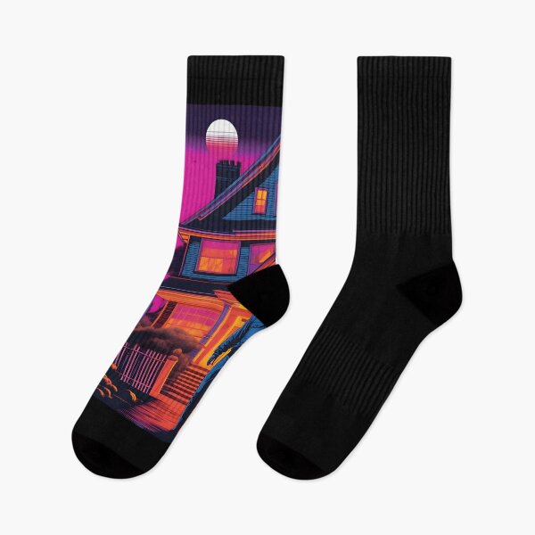 Item preview, Michael Myers Retrowave Halloween designed and sold by VerdantInk.