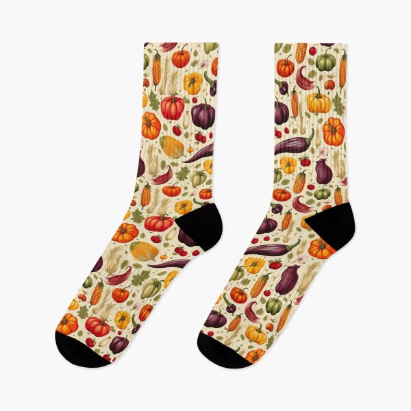 Item preview, Modern design with fruit and vegetable motifs reminiscent of autumn. designed and sold by Pflugart.