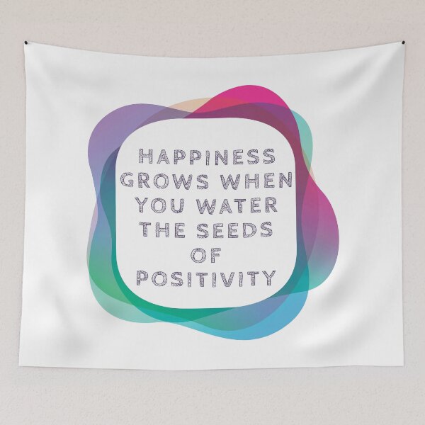 Item preview, Happiness grows when you water the seeds of positivity designed and sold by DC Shop.