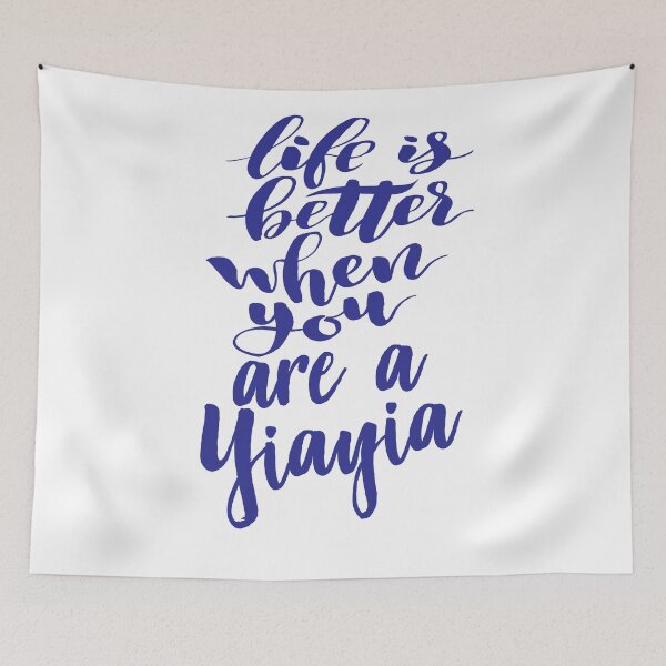 Item preview, Life Is Better When You Are A Yiayia Growing Up Greek Greece designed and sold by ProjectX23.