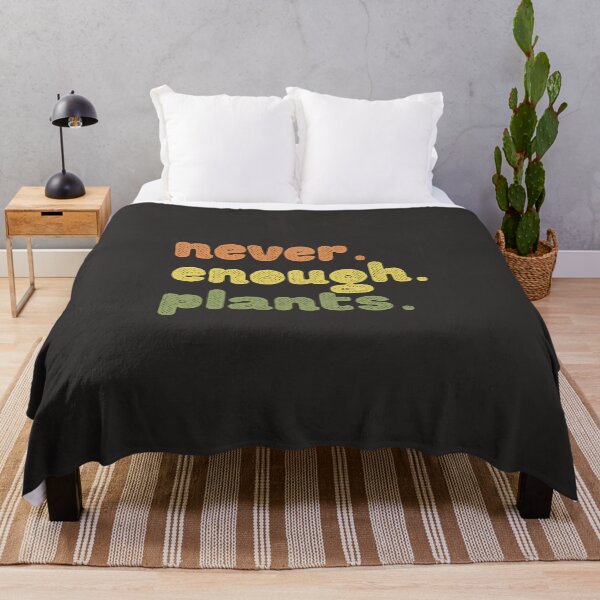 Item preview, Never. Enough. Plants. designed and sold by NatureArtDecor.