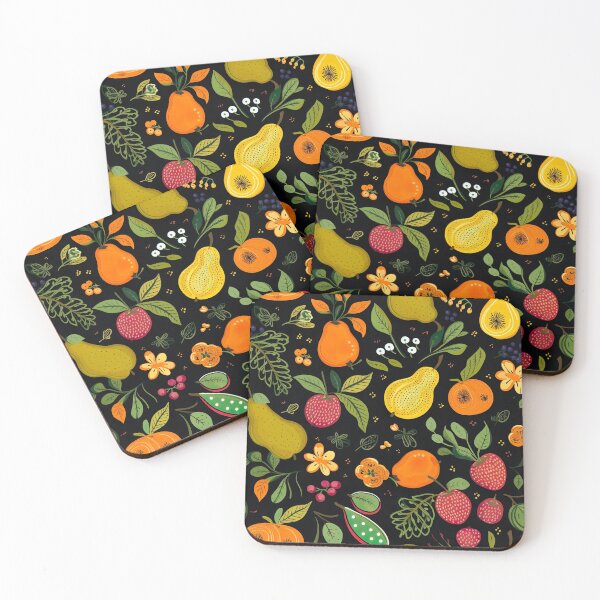 Item preview, Modern design with fruit and vegetable motifs reminiscent of autumn. designed and sold by Pflugart.