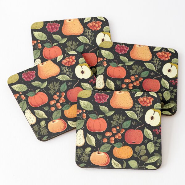 Item preview, Modern design with fruit and vegetable motifs reminiscent of autumn. designed and sold by Pflugart.