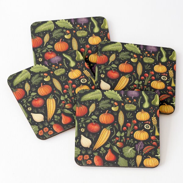 Item preview, Modern design with fruit and vegetable motifs reminiscent of autumn. designed and sold by Pflugart.