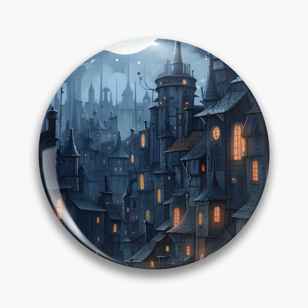 Item preview, Dreamy Cityscape | Sketch designed and sold by Shirtastically.
