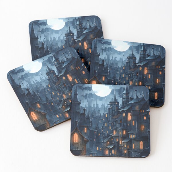 Item preview, Dreamy Cityscape | Sketch designed and sold by Shirtastically.