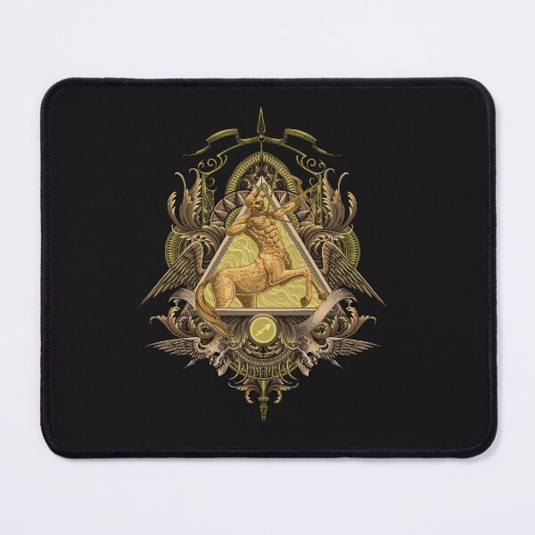 Item preview, Sagitarius Zodiac Engraving Illustration designed and sold by WOLForDEER.