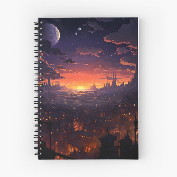 Item preview, Dreamy Cityscape | Sketch designed and sold by Shirtastically.