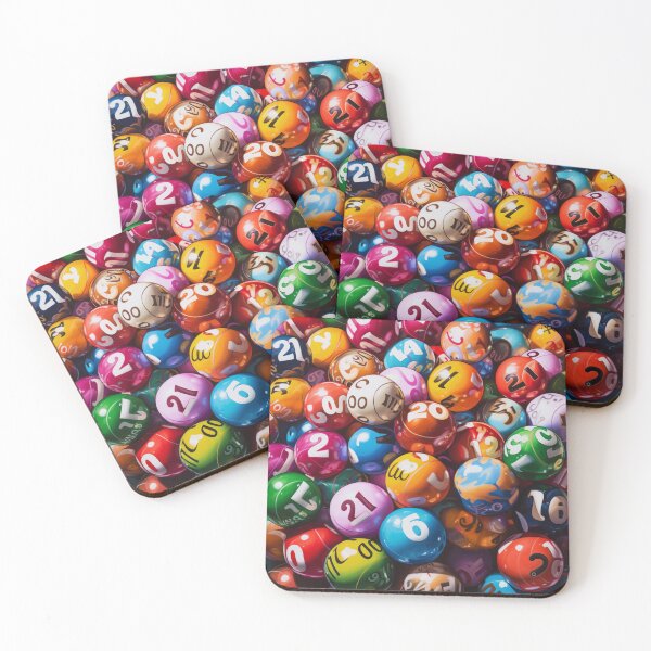 Item preview, Lottery balls stock designed and sold by LazyLifestyle.