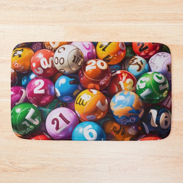 Item preview, Lottery balls stock designed and sold by LazyLifestyle.