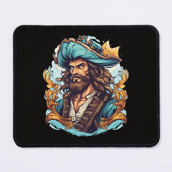 Item preview, Handsome Pirate Captain designed and sold by MelissaWallis.