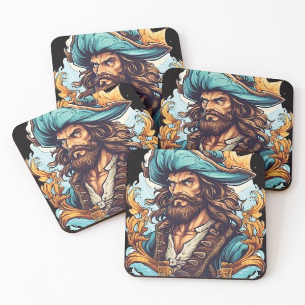 Item preview, Handsome Pirate Captain  designed and sold by MelissaWallis.