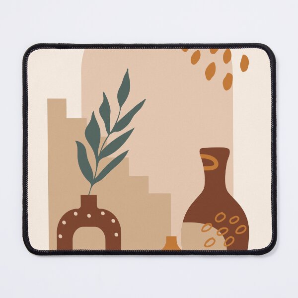 Item preview, Modern abstract plants and shapes designed and sold by BookishSpace1.