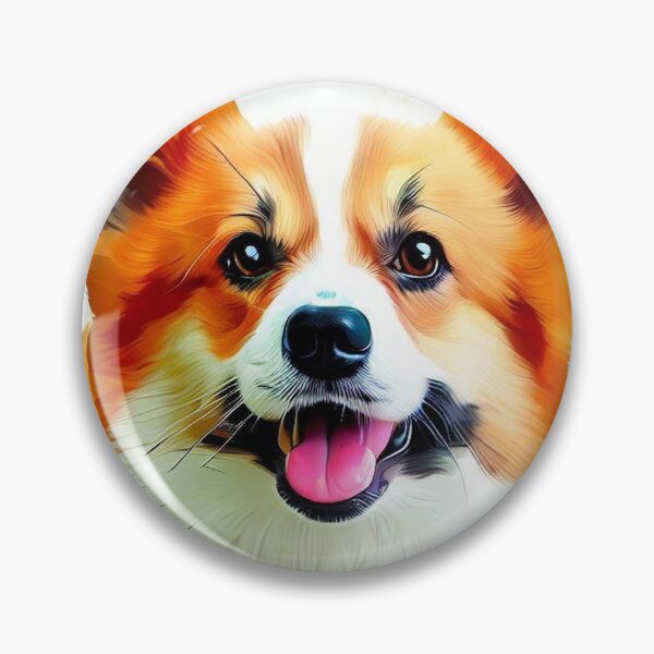 Item preview, Welsh Corgi Splash Art designed and sold by The Digital Compass.