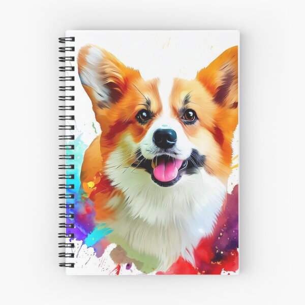 Item preview, Welsh Corgi Splash Art designed and sold by The Digital Compass.