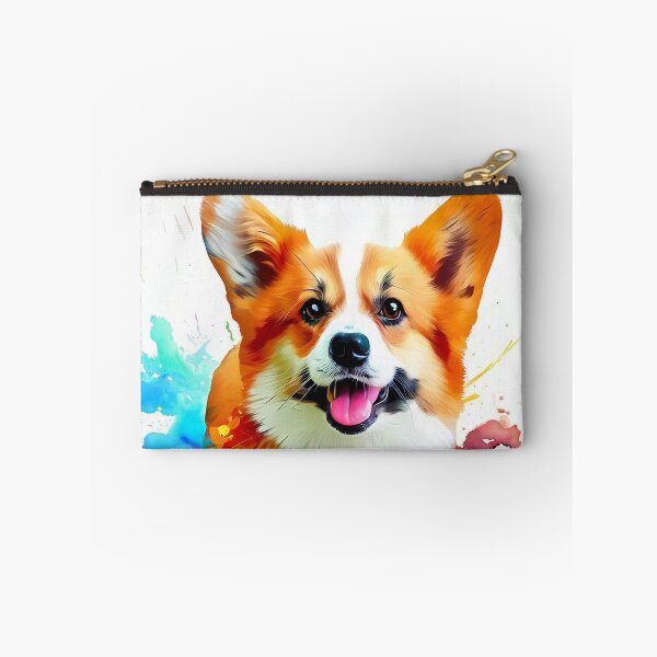 Item preview, Welsh Corgi Splash Art designed and sold by The Digital Compass.
