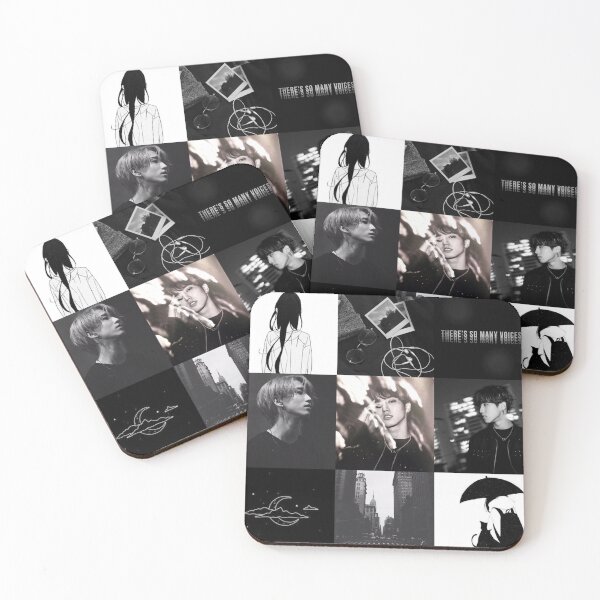 Item preview, Stray Kids Han Jisung black and white visual singer dancer rapper Quokka of our hearts kpop boy group korea designed and sold by Kpop-Noona.
