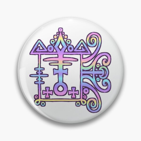 Item preview, Prince Orobas Daemon Sigil // Modified Pastel Rainbow Version by Korvella Starlight designed and sold by vampydemonartz.