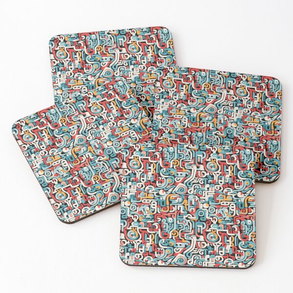 Item preview, Typography Art seamless pattern designed and sold by SorryCatPlay.