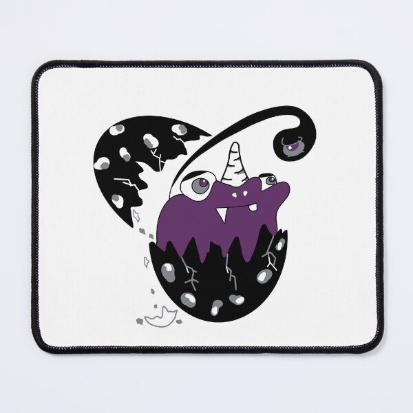 Item preview, Subtle Asexual LGBTQ Pride Dinosaur Breaking Eggshells designed and sold by GM-666.